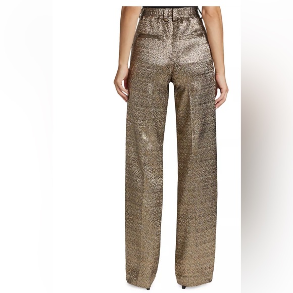 AKNVAS Metallic Wide-leg Pants - Picture 2 of 7